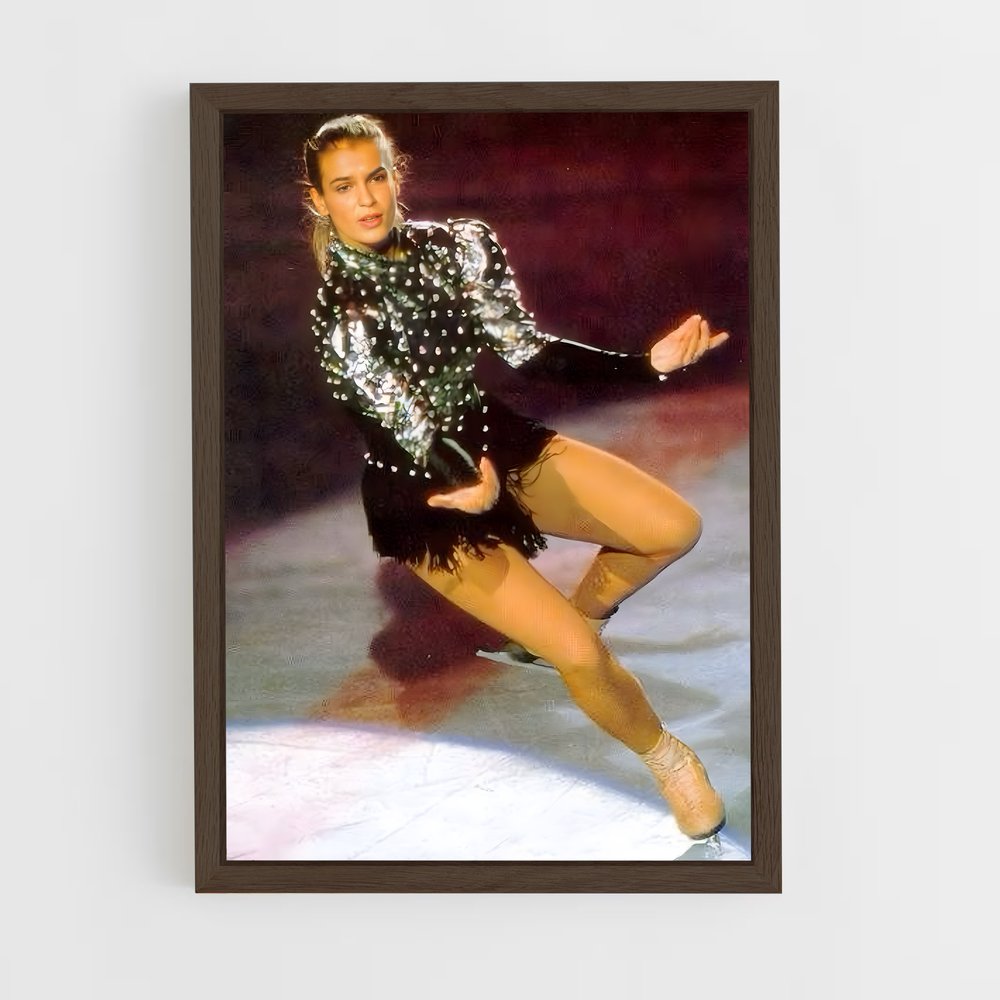 Poster Katarina witt pirouette – affiche Patinage artistique (vue 5)